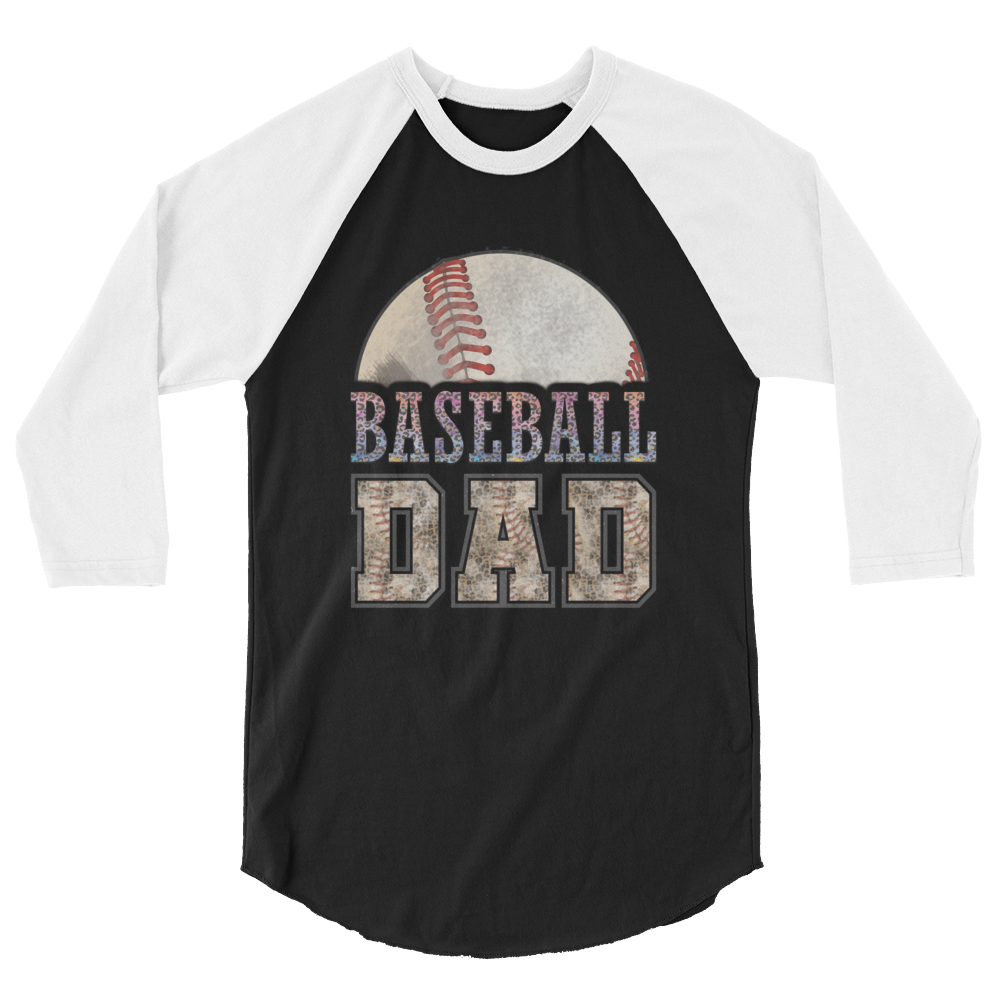 Baseball Dad Mid-Sleeve Tee